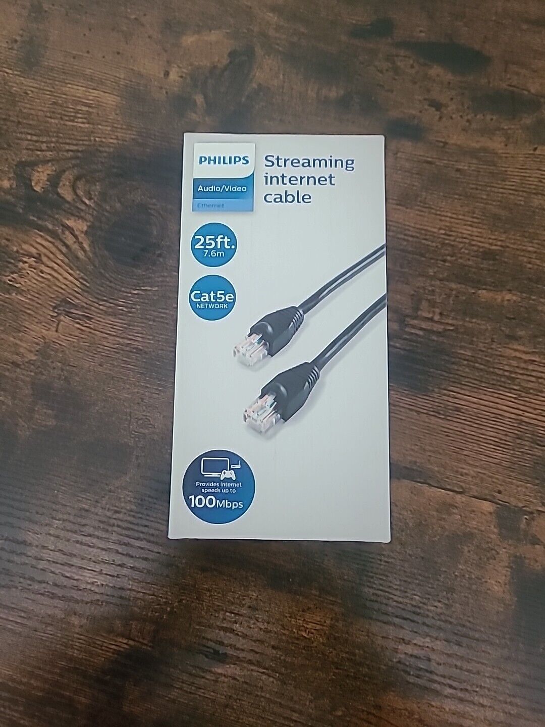 PHILIPS 25 ft. STREAMING INTERNET CABLE Cat5e
