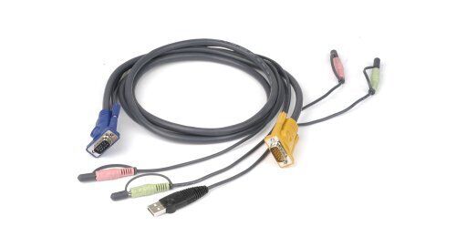 IOGEAR USB KVM Multimedia Cable (G2L5302U)