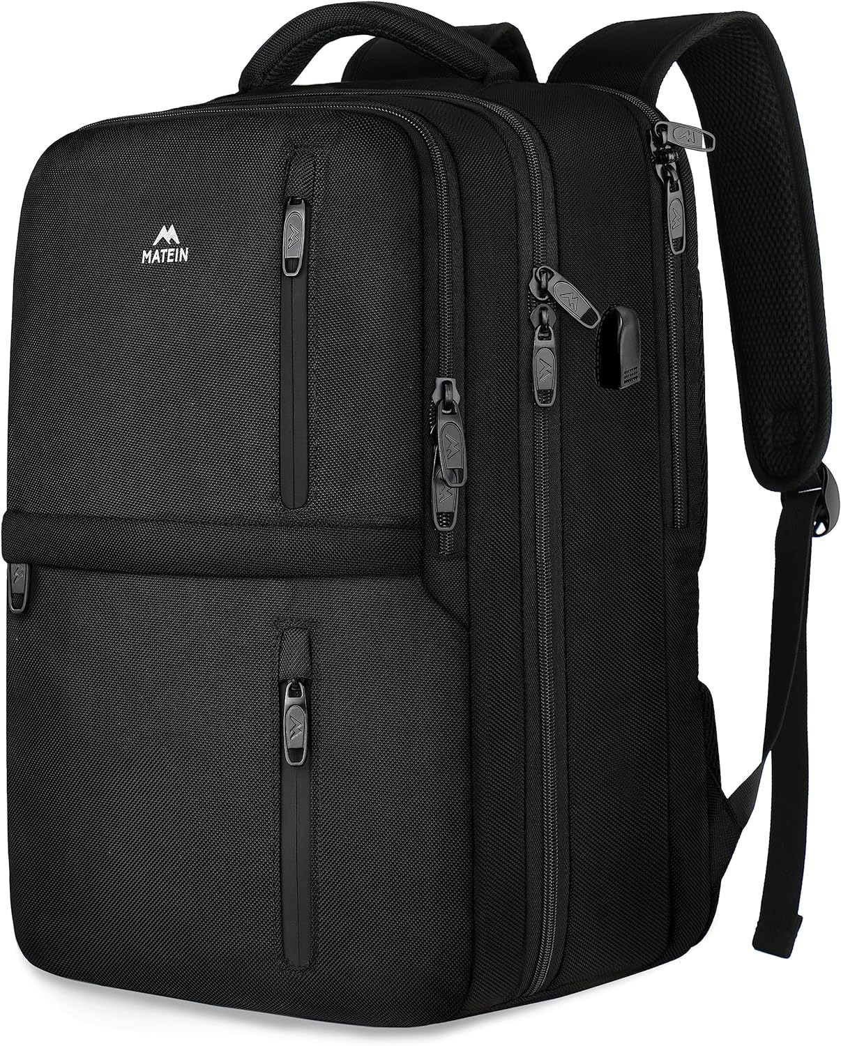 MATEIN Carry on Backpack, 40L Flight Approved Large Travel Laptop Backpack with