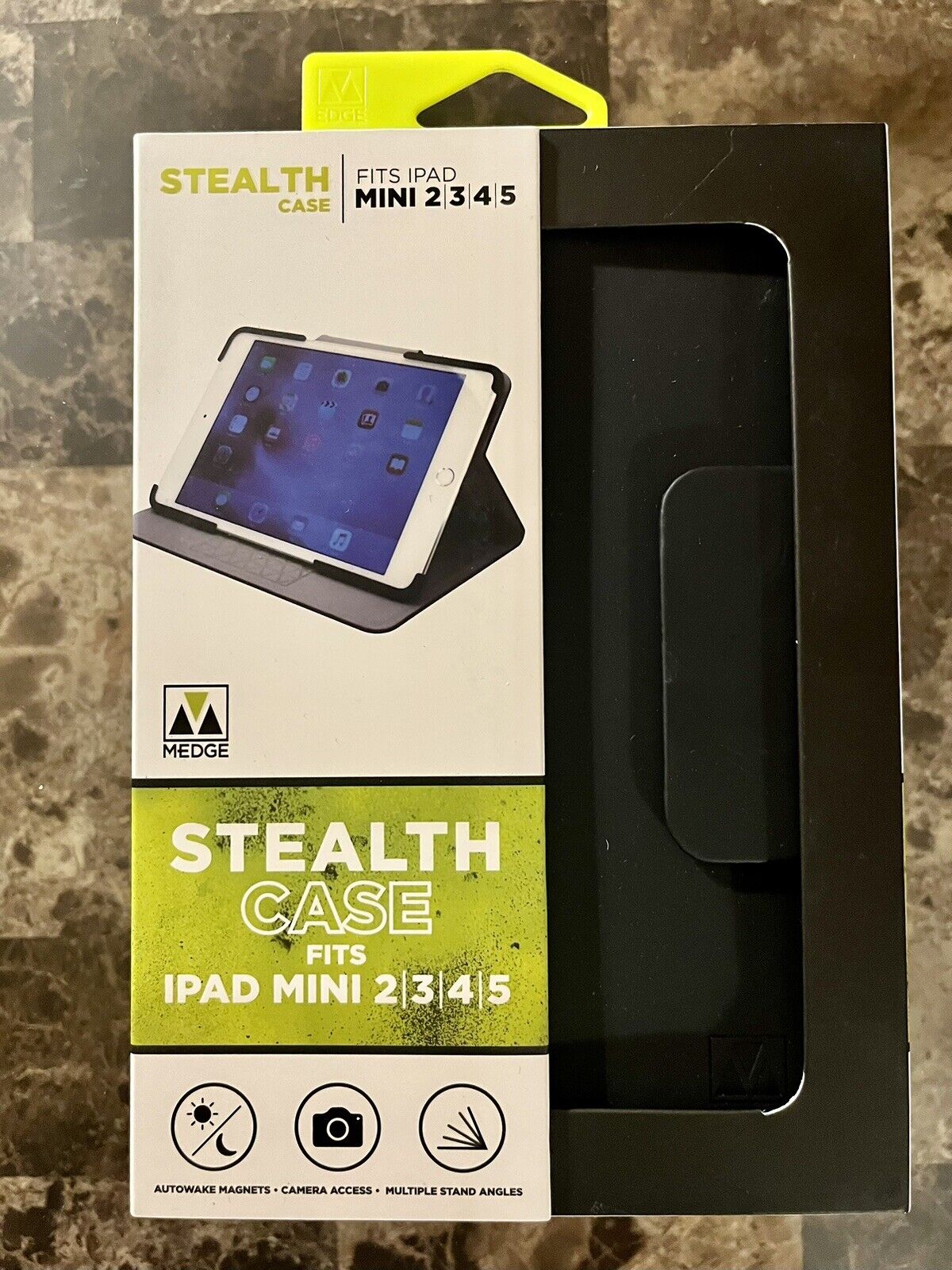 Medge Power iPad Mini 2|3|4|5 Case, Stealth Power