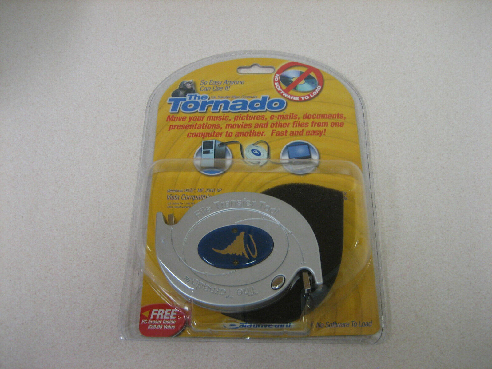 The Tornado PC to PC Data Transfer Device/File Transfer Tool/USB Data Cable 