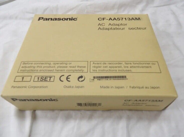 OEM Original Panasonic CF-AA5713AM AC Power Adaptor EUC with Box