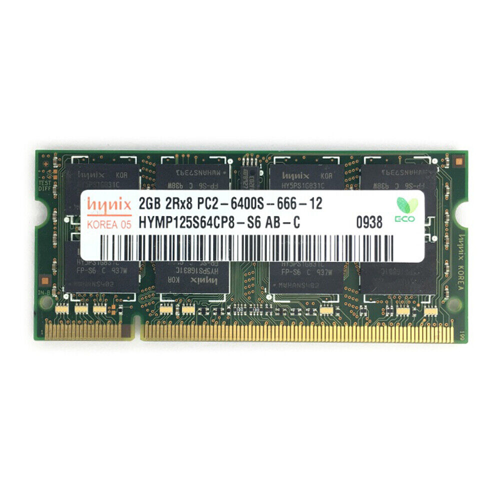 8GB 4GB 2GB 1GB DDR2 800MHz 200Pin CL6 SO-DIMM RAM Laptop Memory For Hynix LOT