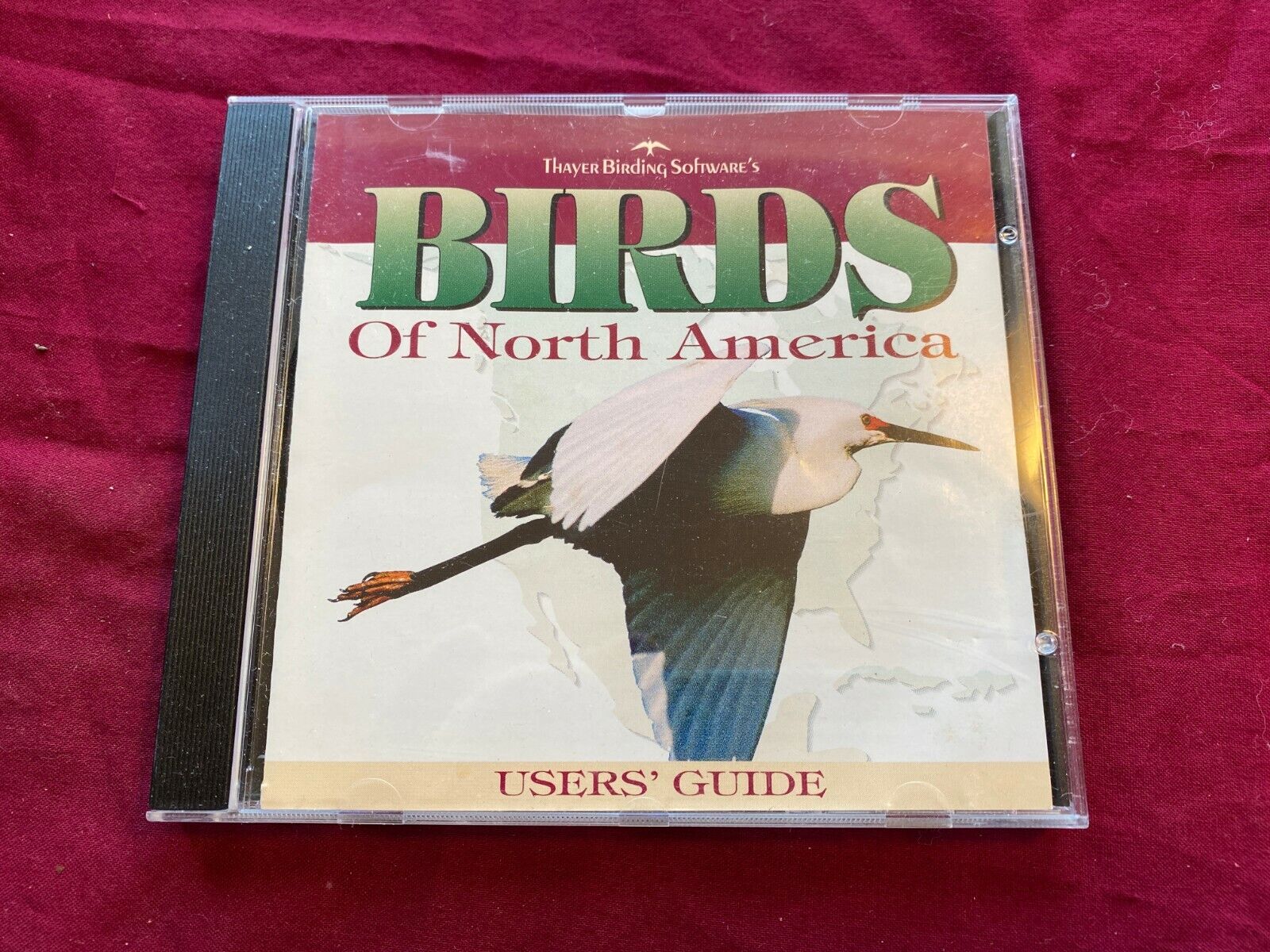 Thayer User Guide Birds of North America,  Windows CD-ROM Ver. 2.5  1998