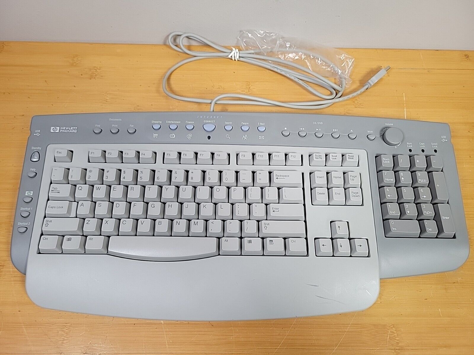 HP 6511-SU Multimedia USB Keyboard Retro vintage PC Hardware 5183-9960