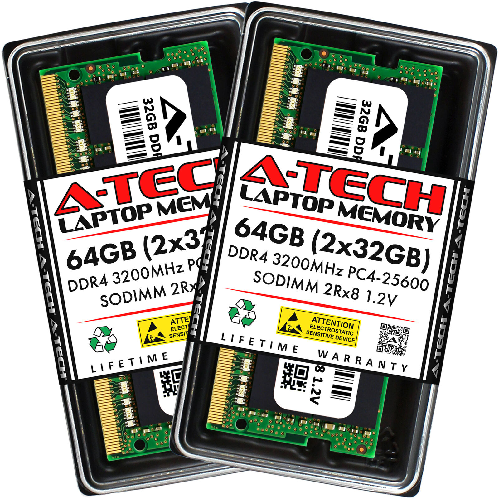 64GB 2x32GB DDR4-3200 ASRock Server 1U2-X570/2T 1U-Open19-N19 SKU Rv2 Memory RAM