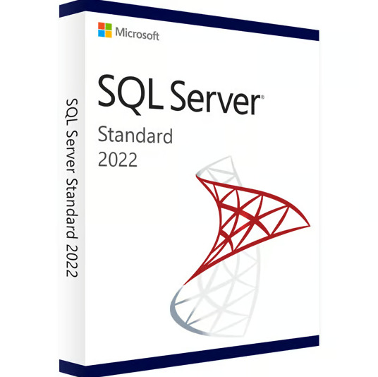 SQL Server 2022 Standard 16 core DVD + COA