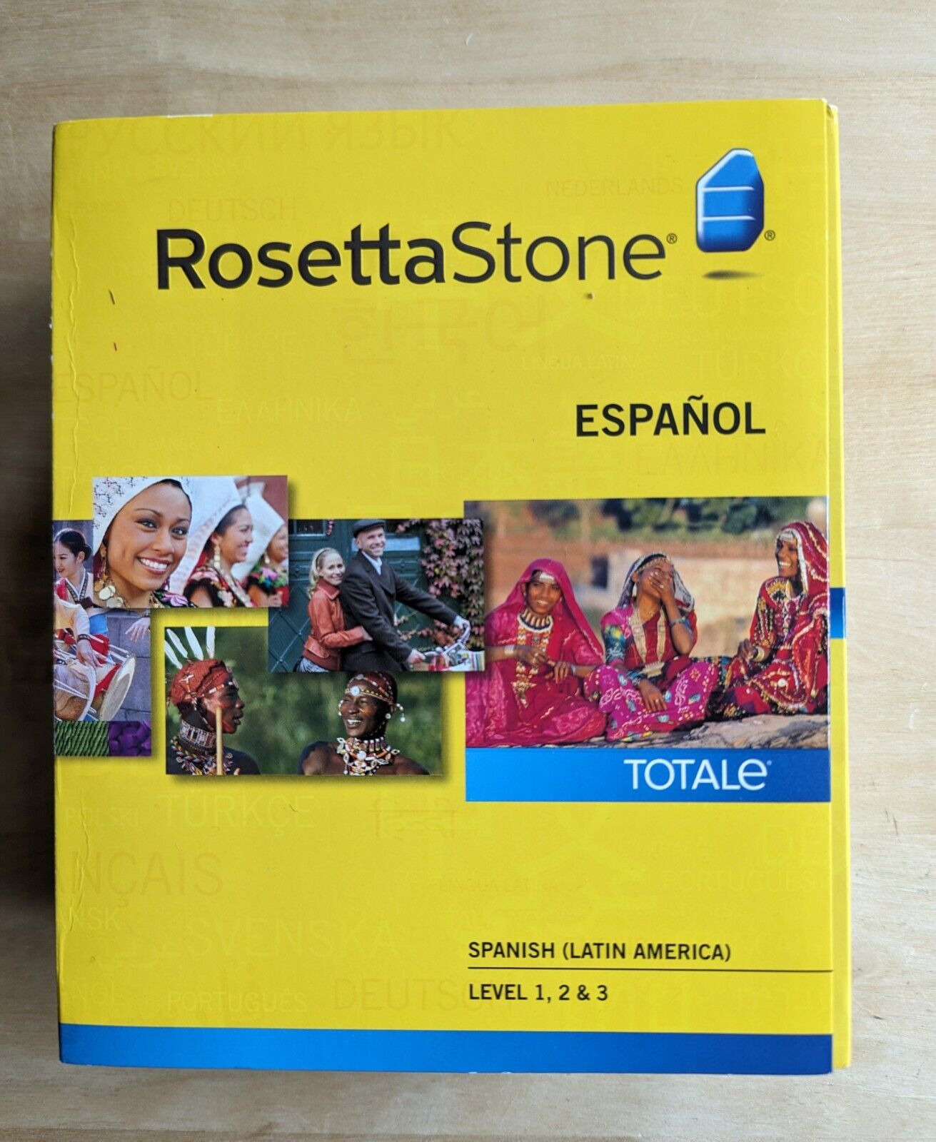 Rosetta Stone Spanish / Espanol Latin America Level 1-3 V 4 w/ Headset NEW