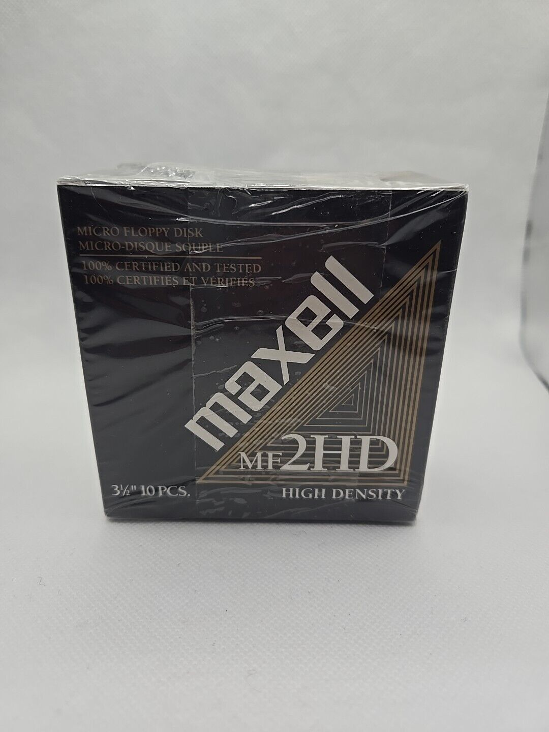 Maxell MF2HD Floppy Disks 1.44MB IBM & Compatibles Formatted 10pk NEW SEALED