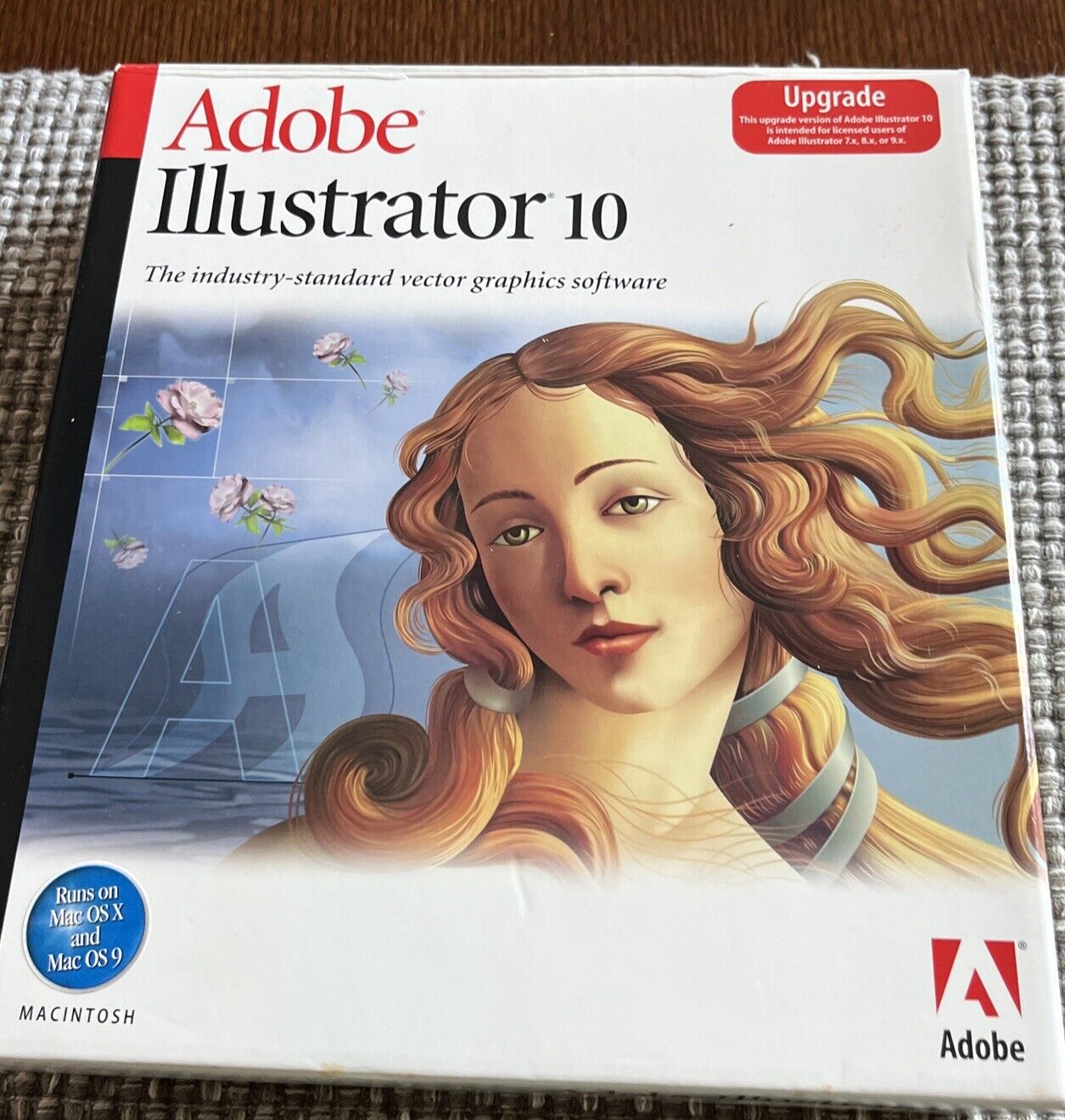 Adobe Illustrator 10.0 (Retail) (1 User/s) - Upgrade for Mac 16001213