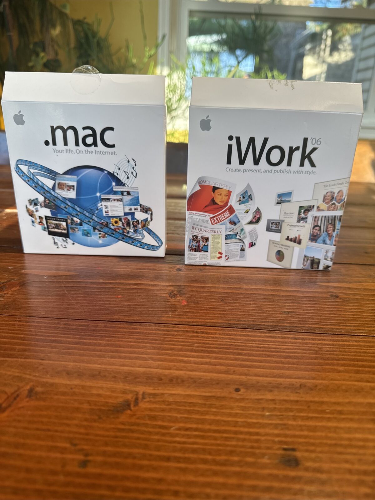 Apple iWork '06 & Apple .mac Full Retail Version Mac Internet Publish Software