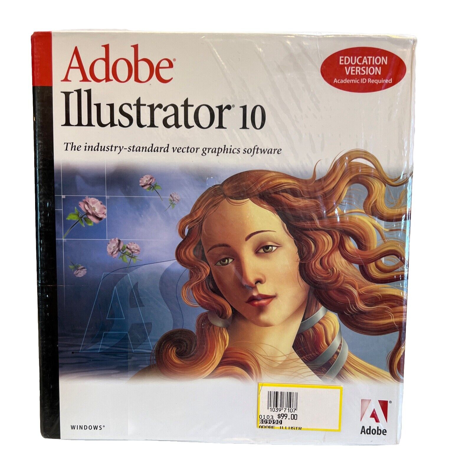 Adobe Illustrator 10 Macintosh Education Version Computer Software Serial Number