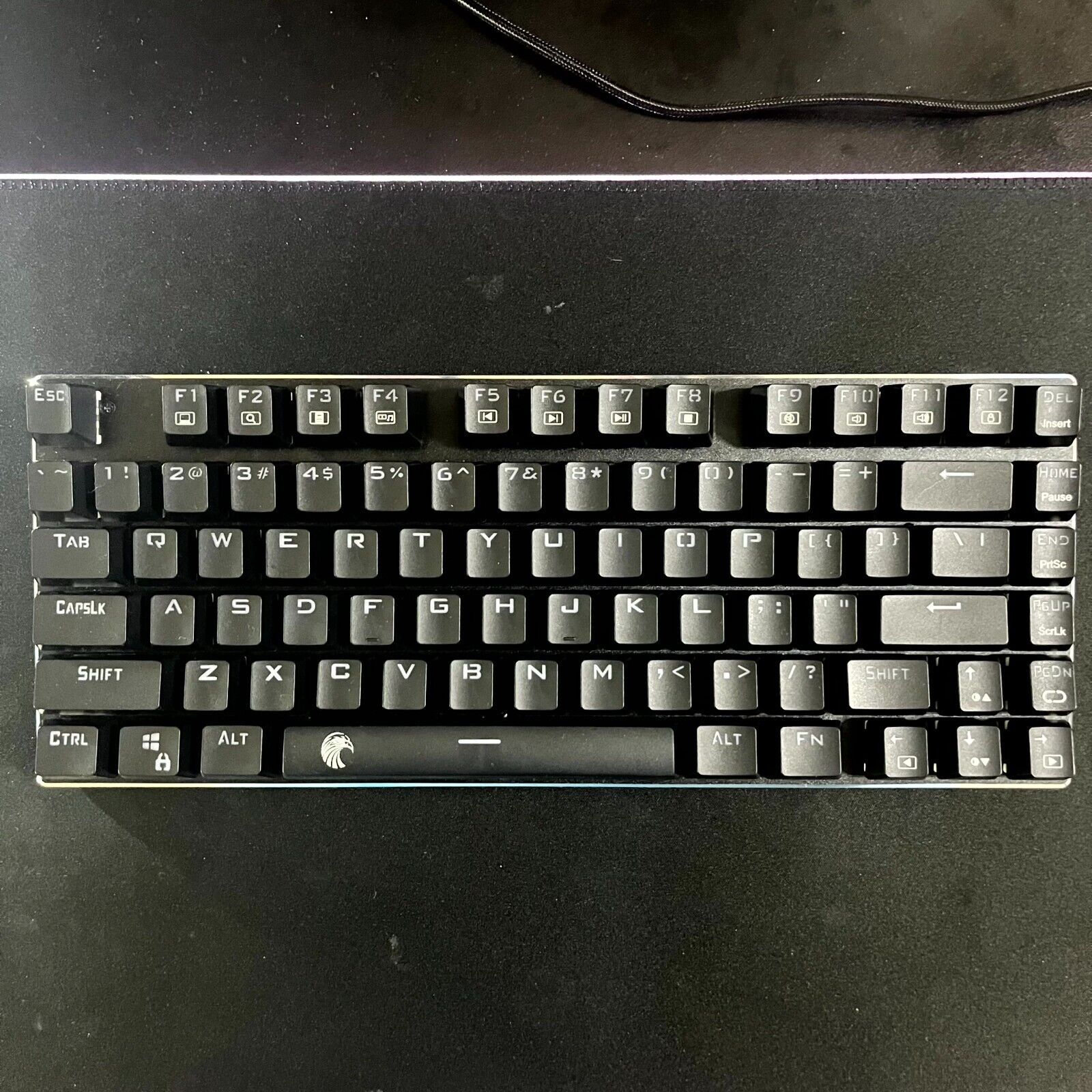 (MODDED) E-Yooso Super Scholar/Z-88 Black 81 Keys RGB Mechanical Gaming Keyboard