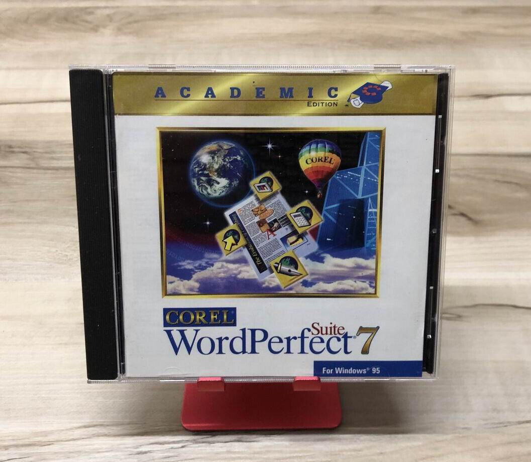 Corel : WORD PERFECT Suite 7 for PC WIN 95