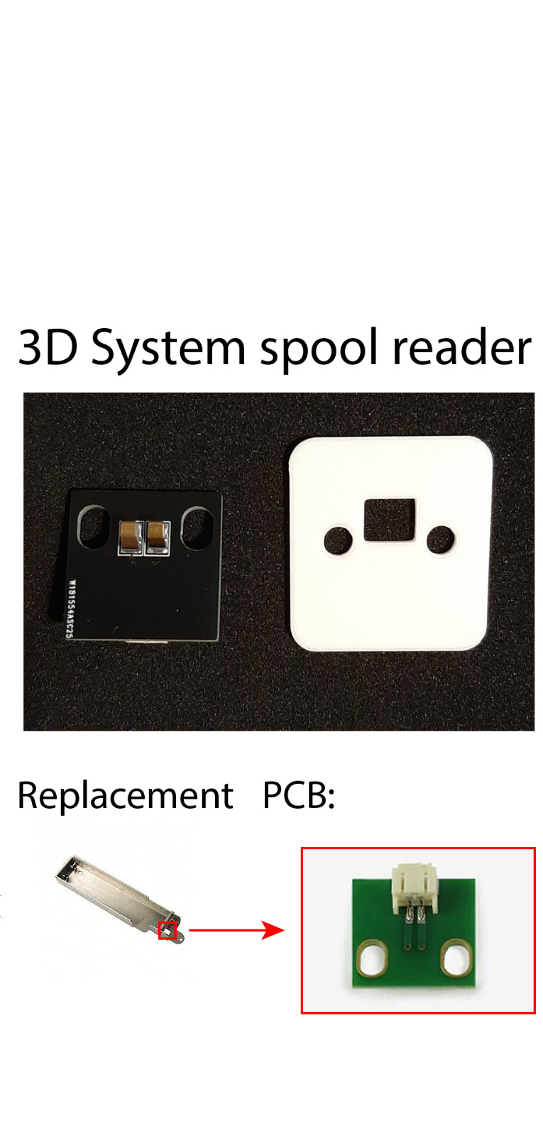 3D Systems Cube Pro Filament Spool Reader