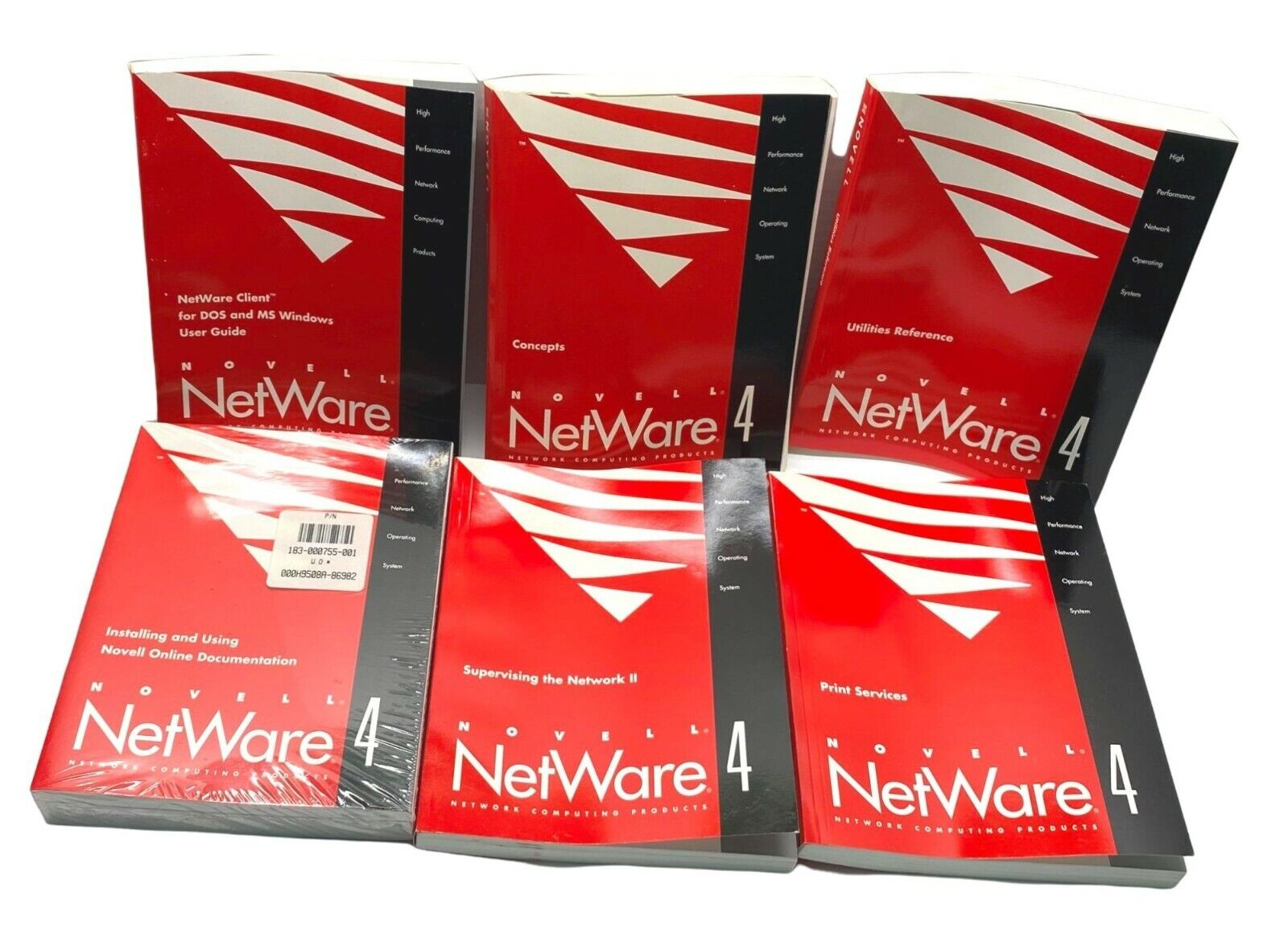 Novell Netware 4 Networking Reference Books Concepts Utilities Install