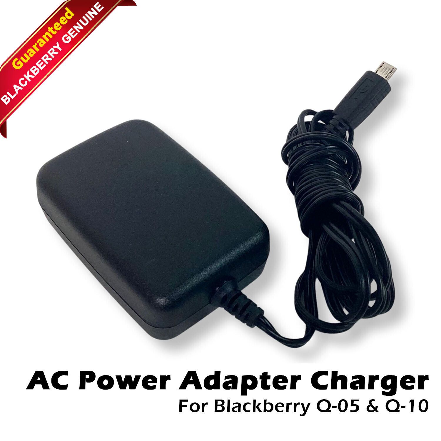 5V Blackberry Original Micro USB Travel Portable A/C Charger HDW-17955-001