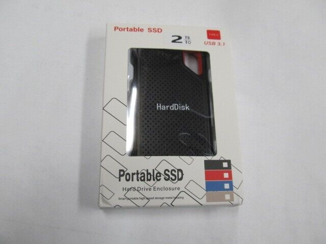 Made in China 2TB Mobile HardDisk portable 2TB USB 3.1 HD External Hard drive