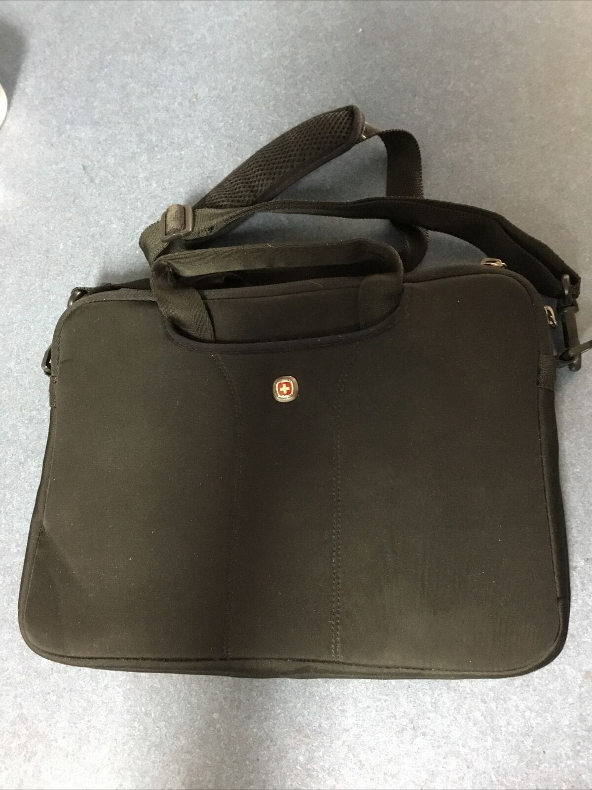 Vintage Wenger Swiss Army Laptop Tablet Computer Case Shoulder Bag Carry-On 10x8