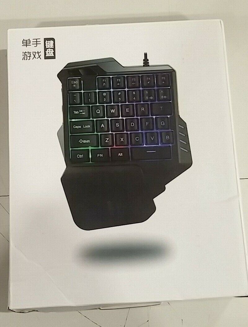 BRAND NEW One Handed Red Thunder G30 Gaming Keyboard