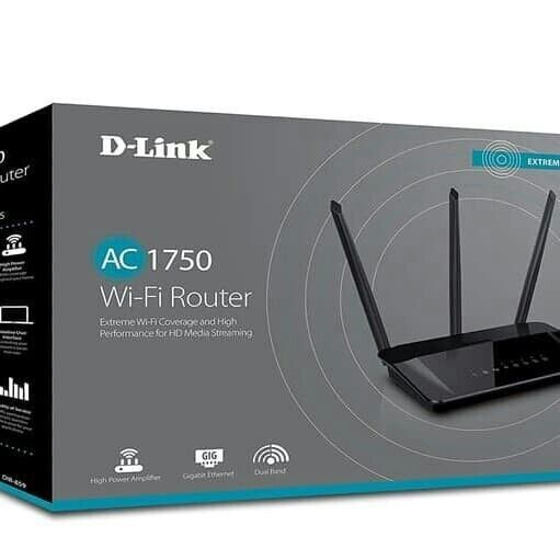 D-LINK DIR-859 AC1750 Dual Band Gigabit WiFi Wireless Router~Brand New Sealed