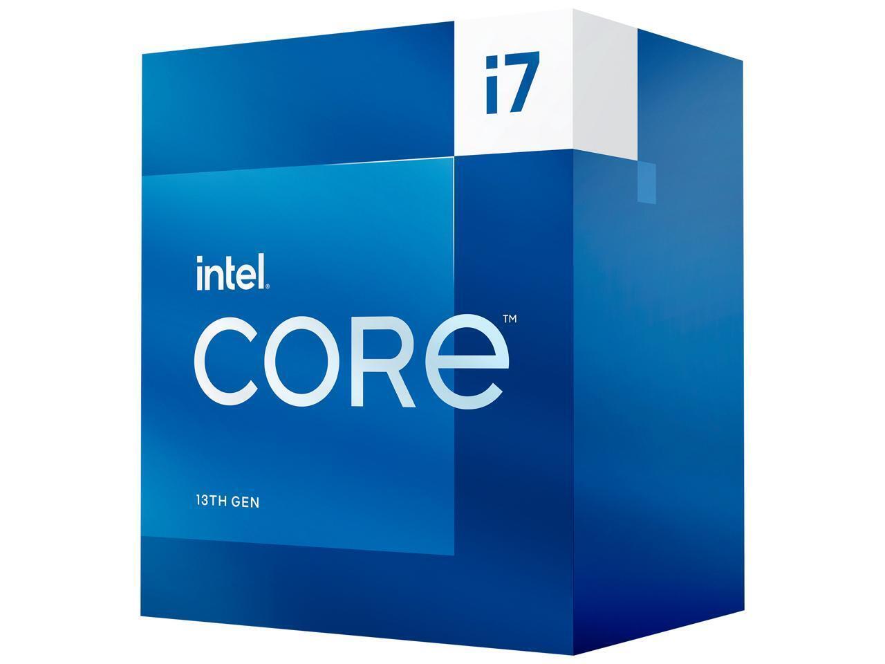 Intel Core i7-13700 Desktop Processor 16 cores (8 P-cores + 8 E-cores) 30MB Cach