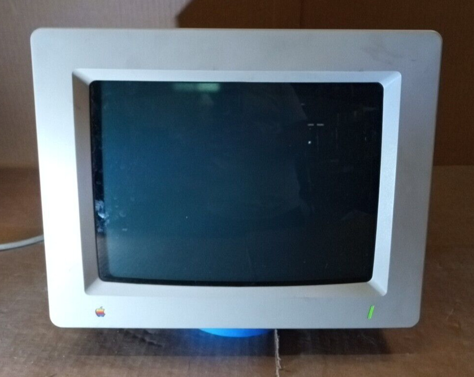AppleColor RGB monitor - a2m6014 - Tested And Working IIGS Apple Color