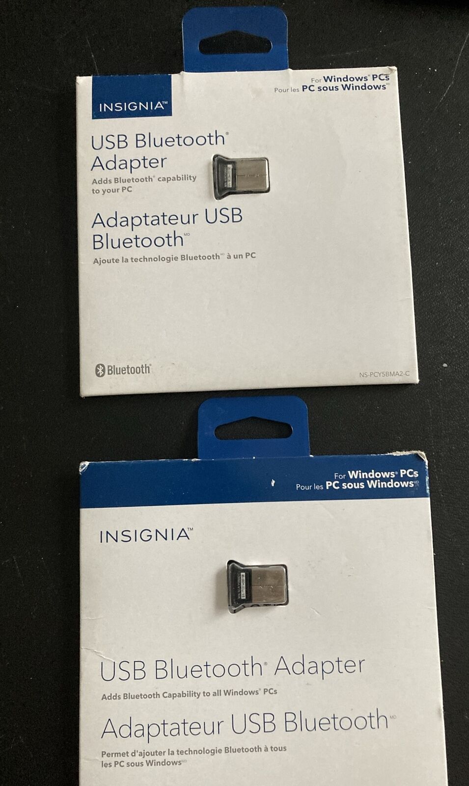 Insignia 4.0 USB Bluetooth Adapter Lot of 2 READ DESCRIPTION