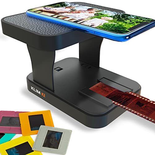 KLIM K2 Mobile Film Scanner 35mm + New 2023 + Positive & Negative Scanner + S...