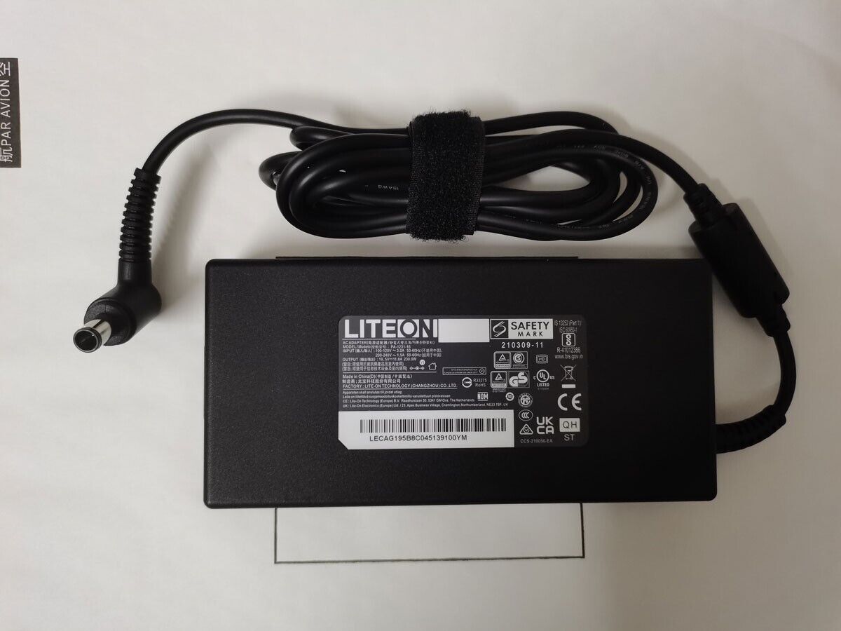 Genuine LITEON 19.5V 11.8A 230W PA-1231-16 For MSI/Clevo 7.4mm Pin Series Laptop