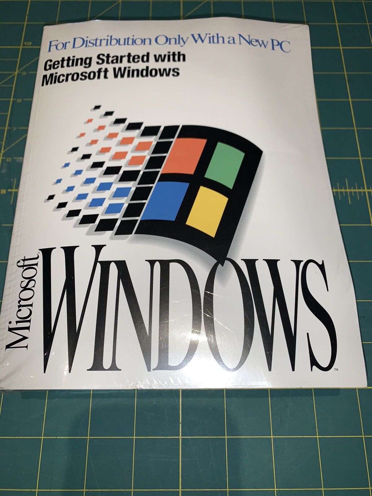 Getting Started with Microsoft Windows 3.1 User\'s Guide 1992 Genuine OEM Book