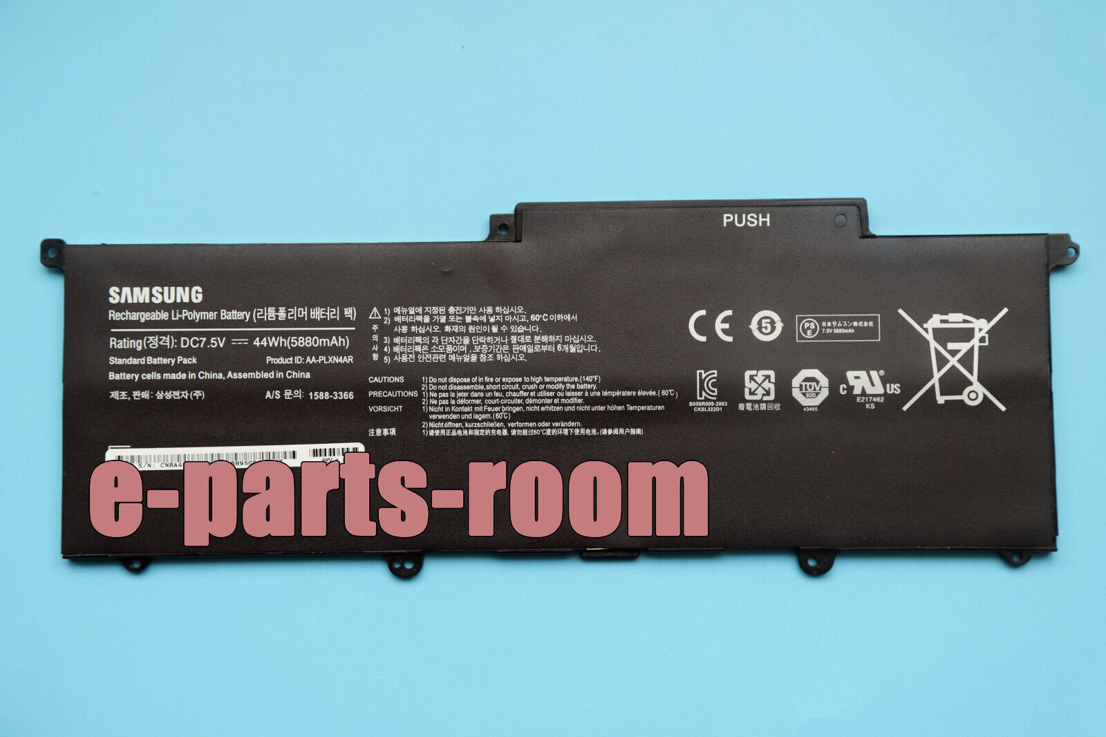 New Genuine AA-PLXN4AR Battery for Samsung NP900X3C NP900X3D NP900X3E NT900X3G