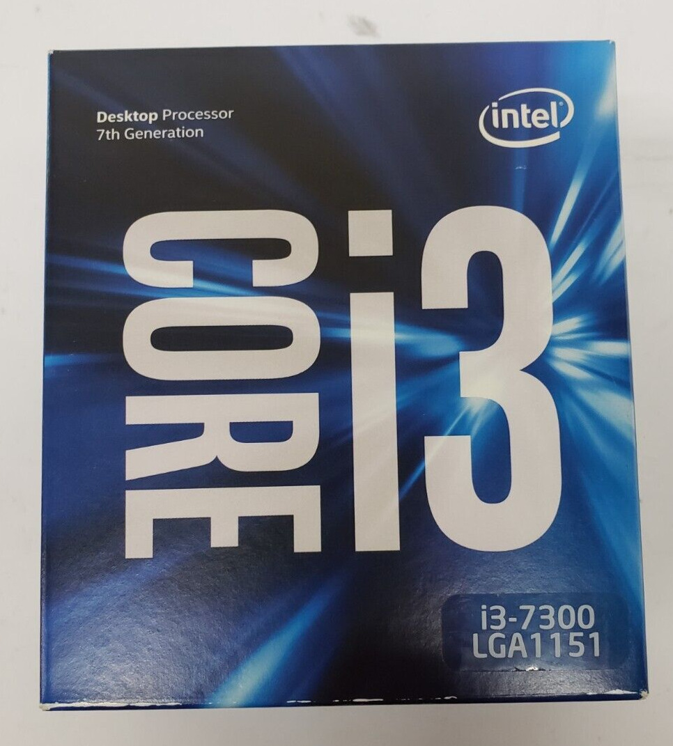 Intel Core i3-7300 4 GHz LGA 1151 SR359 (BX80677I37300) - New & Sealed