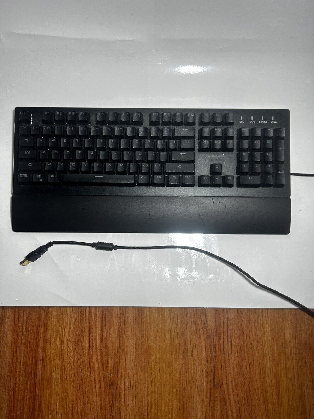 Blackweb Gaming Mechanical Keyboard Colors Changing Usb Cable