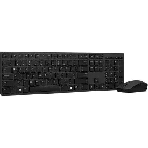 Lenovo Professional Wireless Rechargeable Combo Keyboard and Mouse 4X31K03931