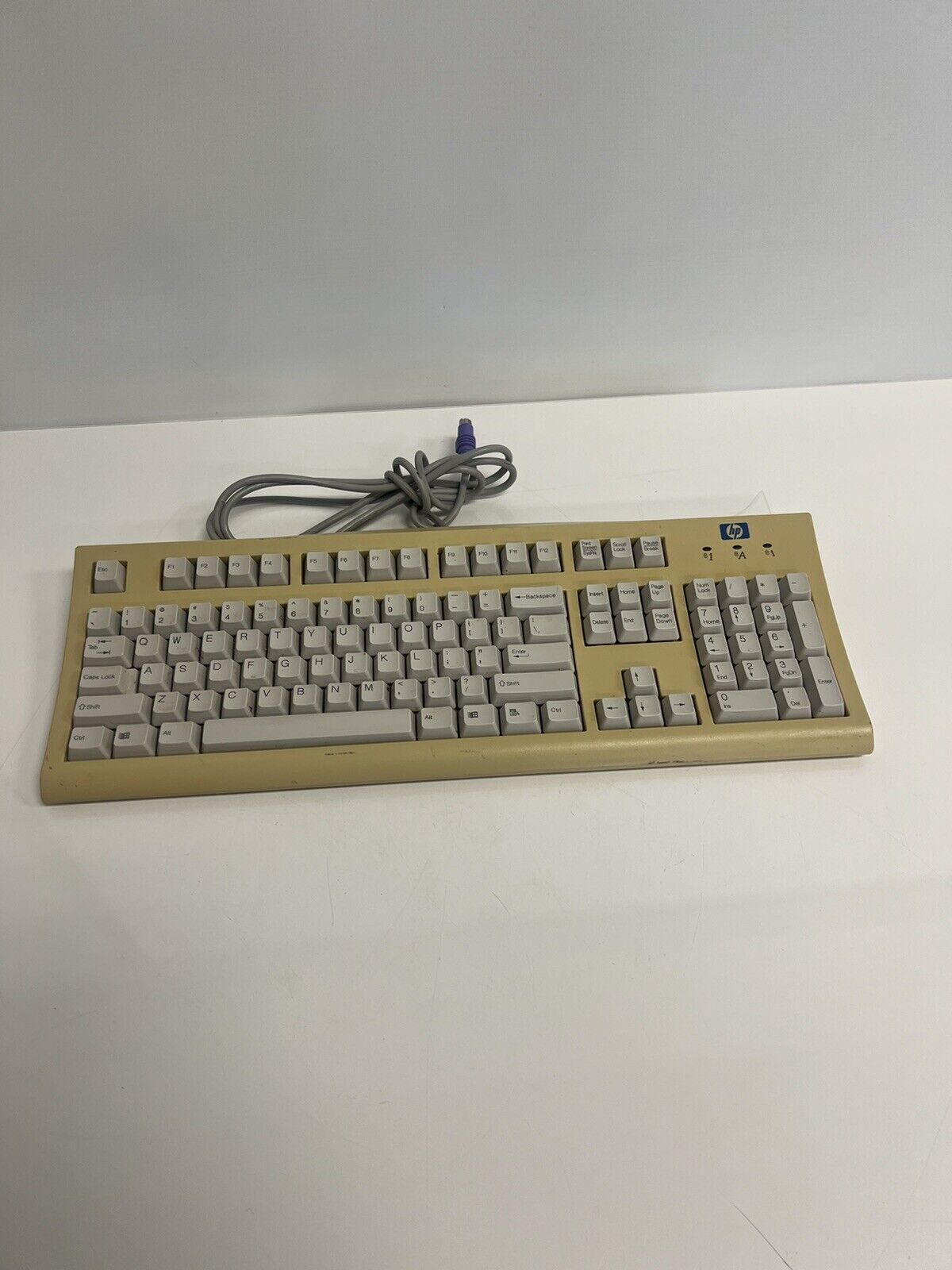 OEM Vintage Hewlett Packard HP KB-9970 Wired PS/2 Keyboard - Rare Classic
