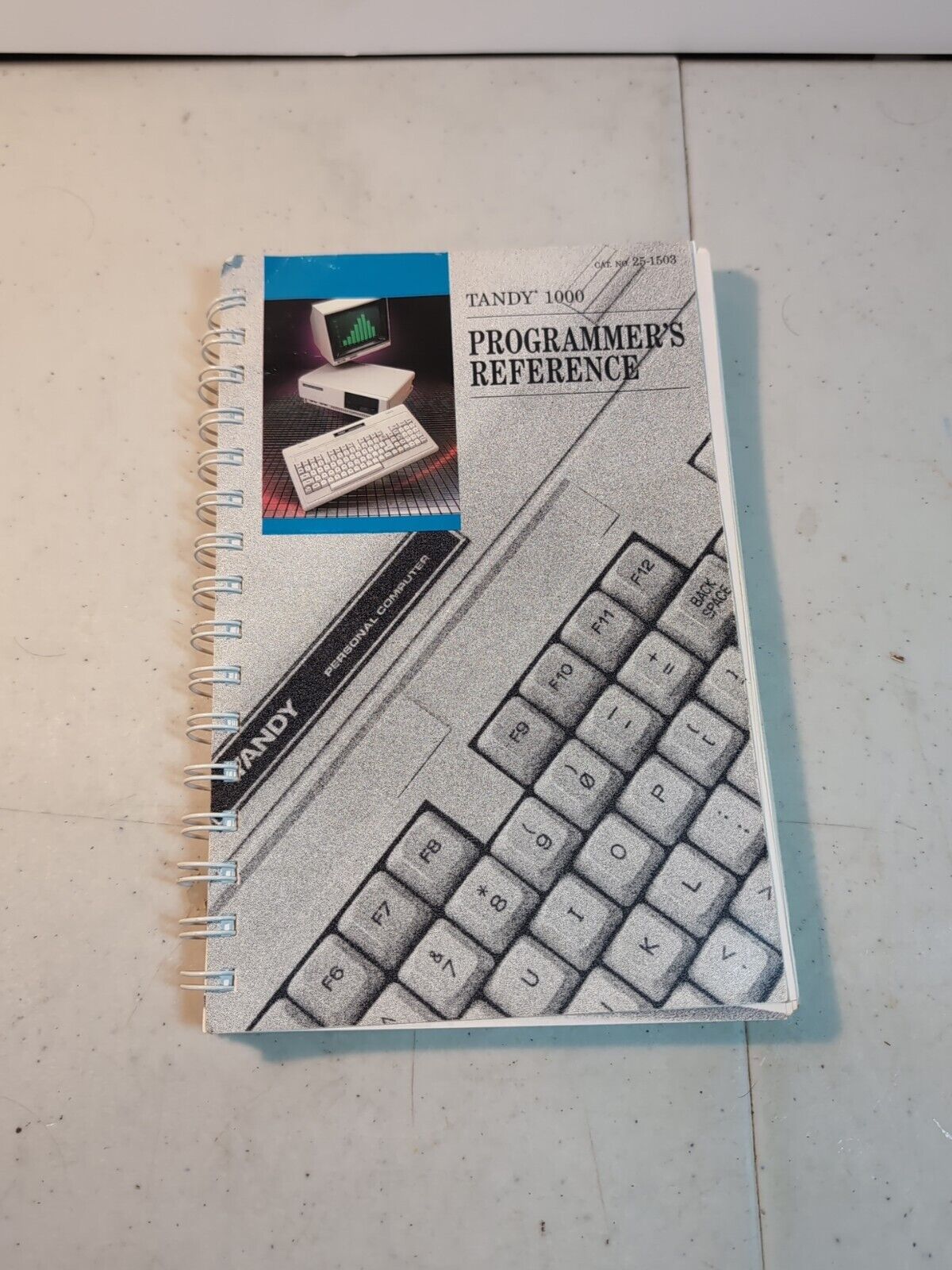 Tandy 1000 Programmers Reference Manual  Vintage CAT. NO. 25-1503