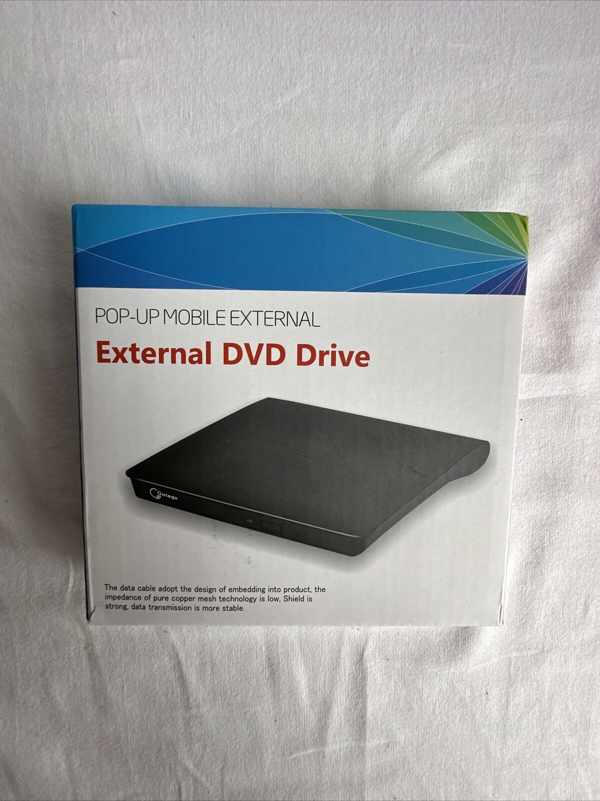 Ziweo Pop Up Mobile External DVD Drive