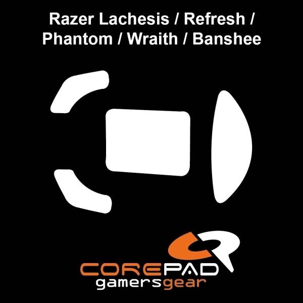 Corepad Skatez Razer Lachesis Refresh Phantom Wraith Banshee Mouse Feet Teflon