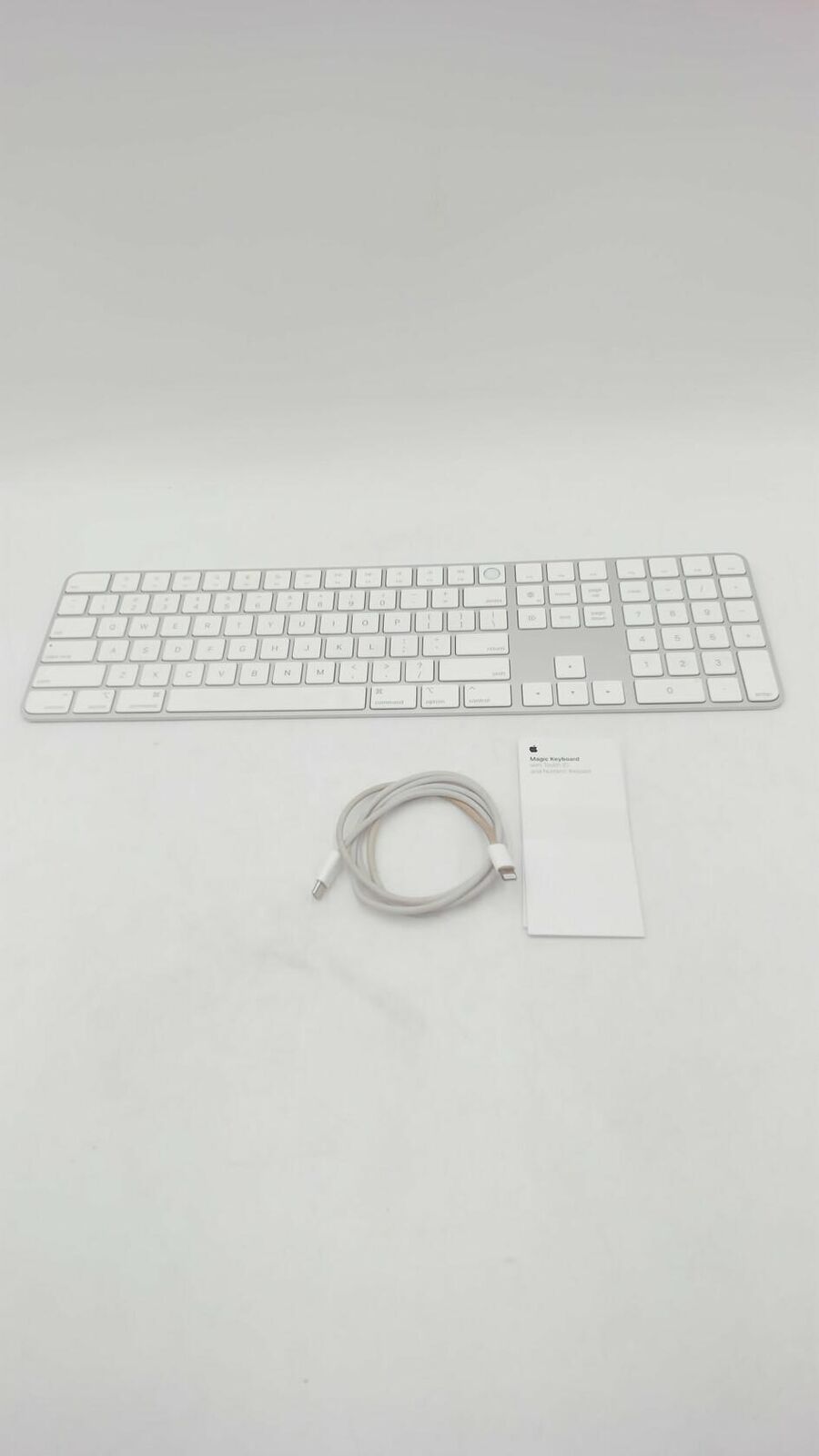 AUTHENTIC Apple Magic Keyboard with Touch ID & Keypad - US- Silver
