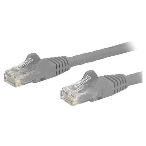 StarTech.com 6 ft Gray Cat6 Cable with Snagless RJ45 Connectors - Cat6 Ethernet