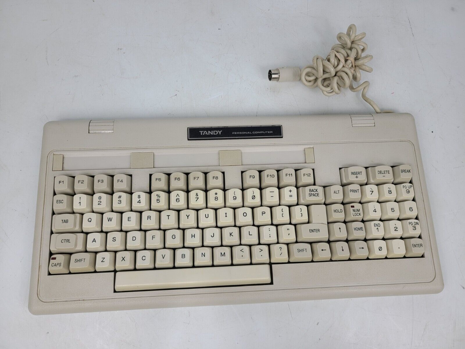 Vintage TANDY 1000 Personal Computer Keyboard (TESTED)