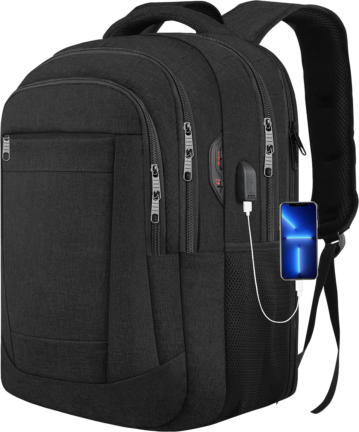 40L Travel Laptop Backpack for Men TSA Airline Approved Durable Laptop Backpa...