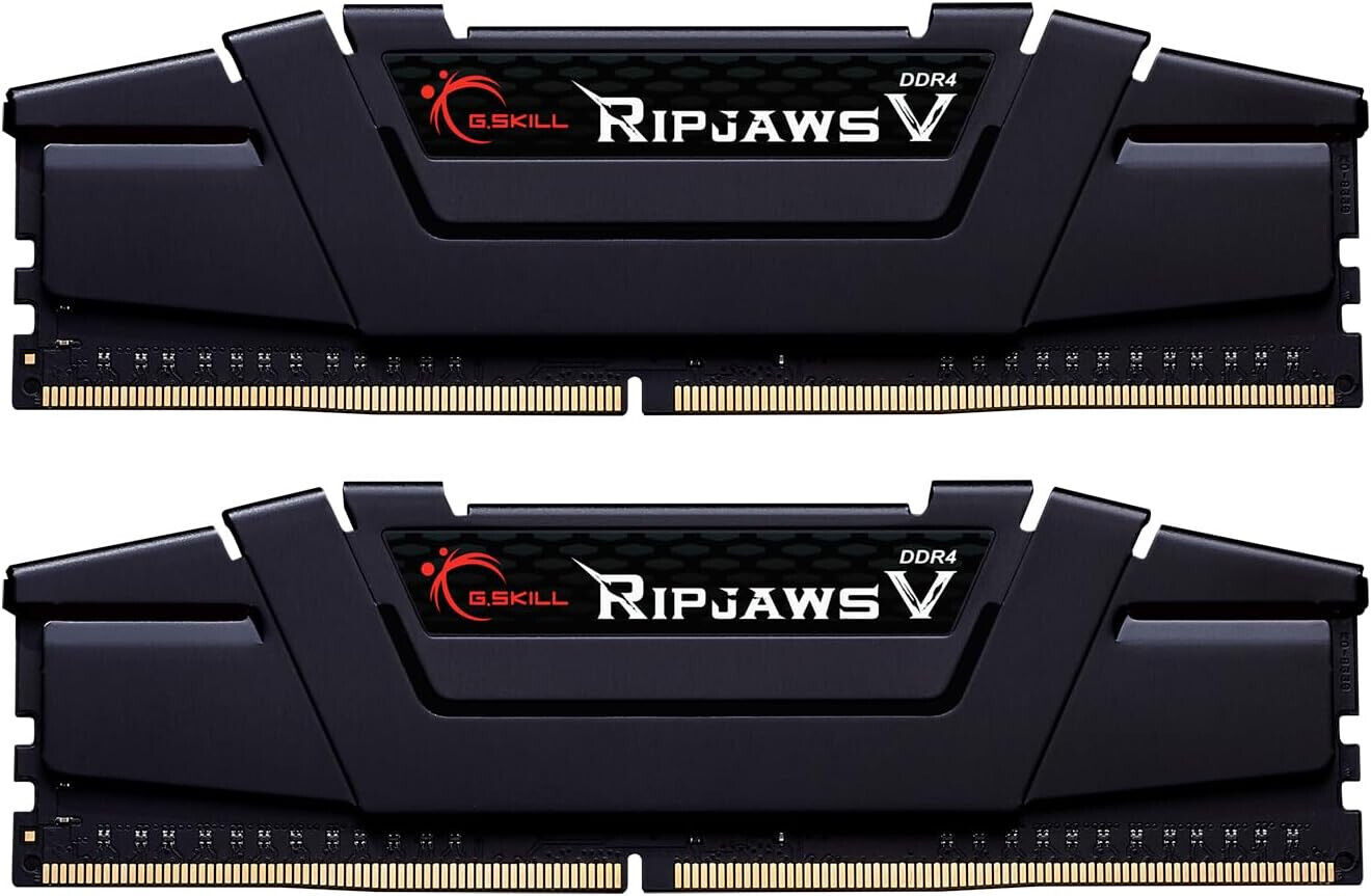 G.SKILL Ripjaws V Series (Intel XMP) DDR4 RAM 32GB (2X16Gb) 3200Mt/S CL16-18-18-