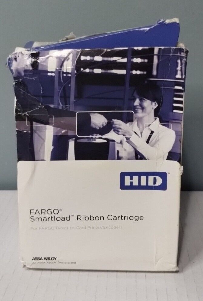 Fargo 45010 Dtc1000 YMCKOK Color Ribbon Kit - 200 Prints - NEW