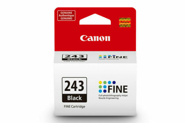 Genuine Canon PIXMA PG-243 Black Ink Cartridge Brand New Sealed
