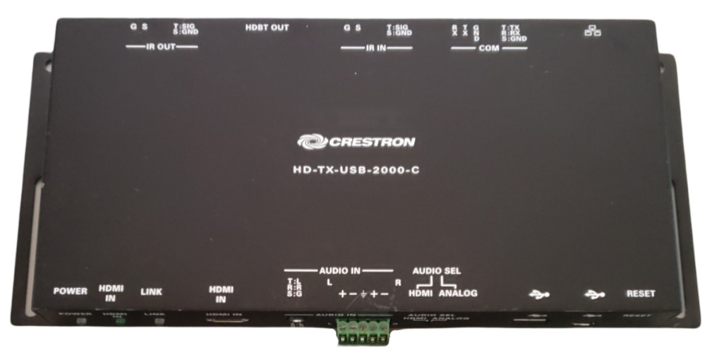 Crestron HD-TX-USB-2000-C USB 4K HDMI Transmitter AS IS