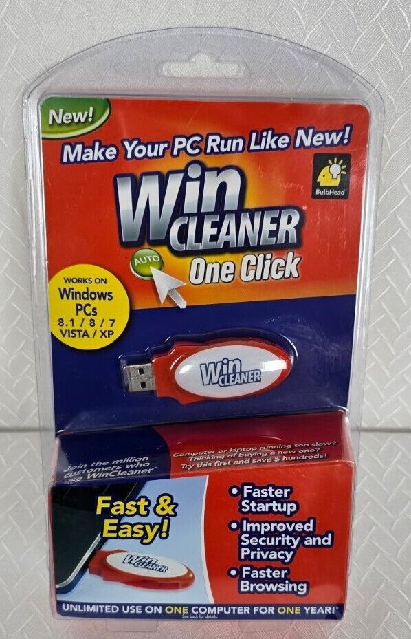 Win Cleaner One Click USB Repair Windows PCs 8.1 8 7 Vista XP Speed-Up NEW #3