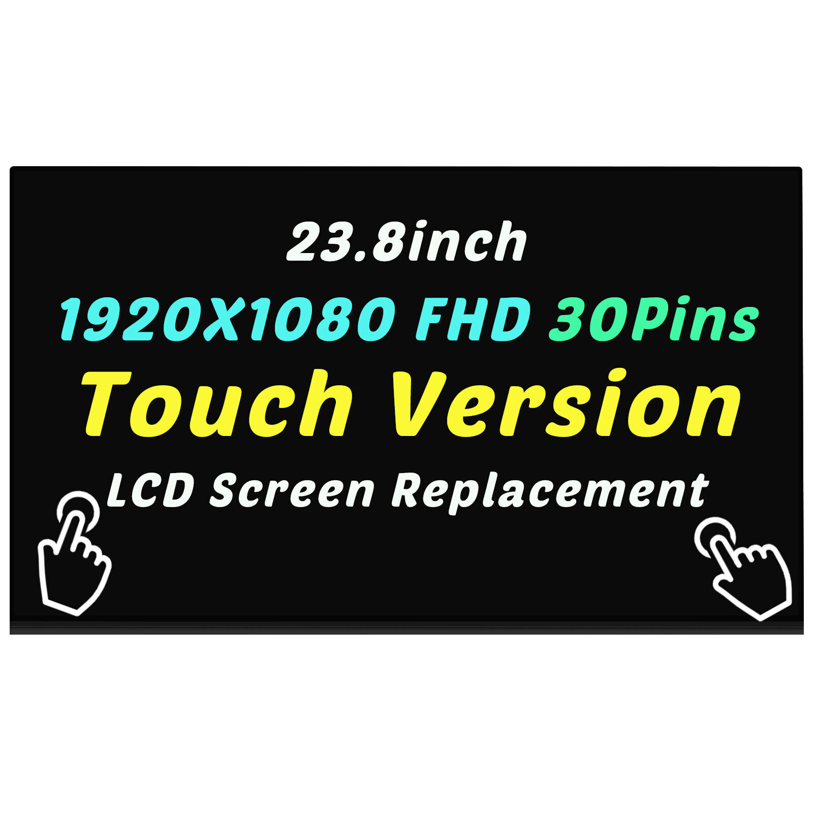 for ASUS M241D M241DAT 23.8in LG LM238WF5-SSG2 FHD LCD Touch Screen Digitizer
