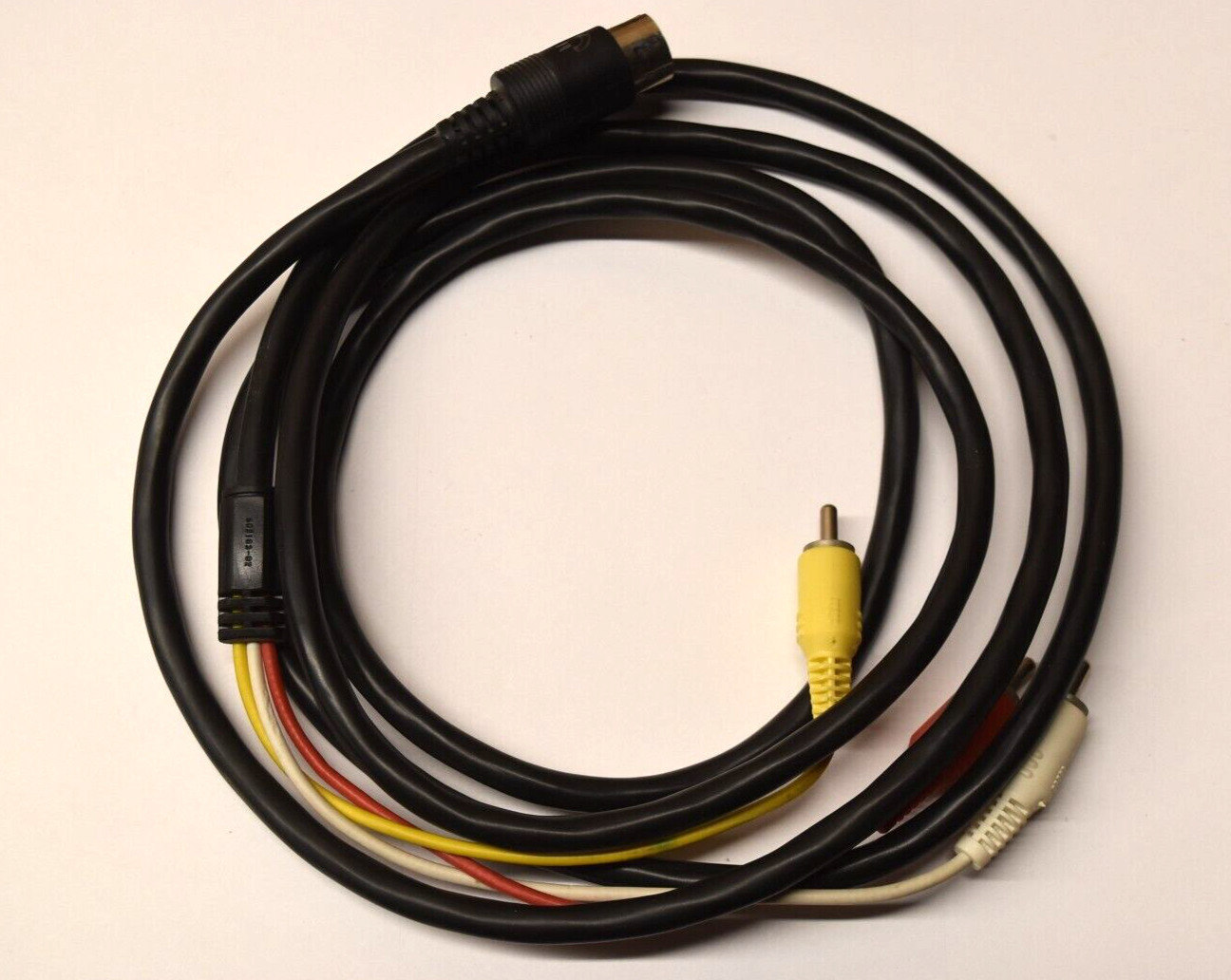 6FT TV AV Audio Video 8Pin DIN 3 RCA Composite Cable For Commodore 64 128 16 +4
